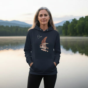 Vintage Opsrey Unisex Bird Hoodie