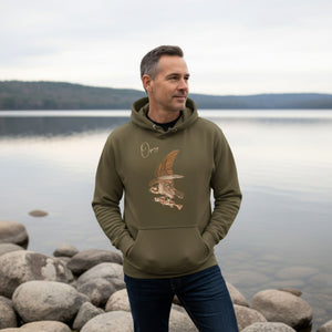 Vintage Opsrey Unisex Bird Hoodie