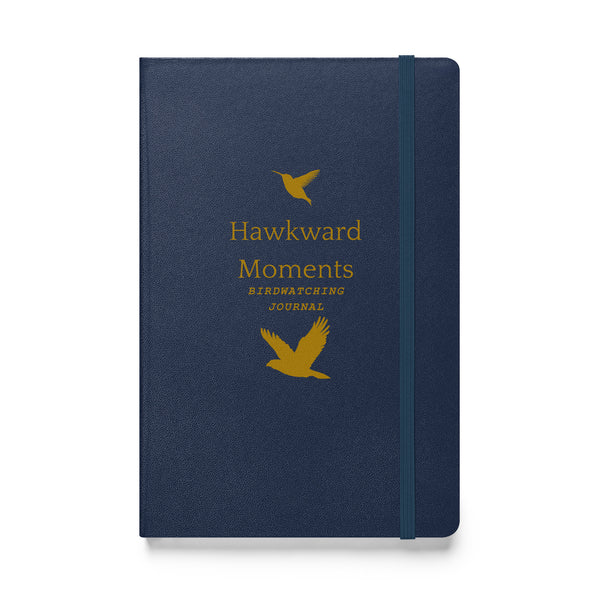 Hawkward Moments Hardcover Notebook | Birding Journal - Bird Fluff ...