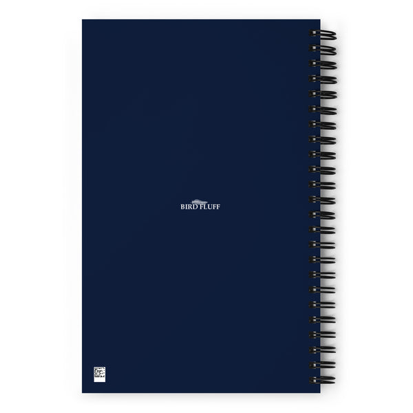 Crested Pigeon Spiral Notebook - Bird Fluff | Apparel and Gifts for ...